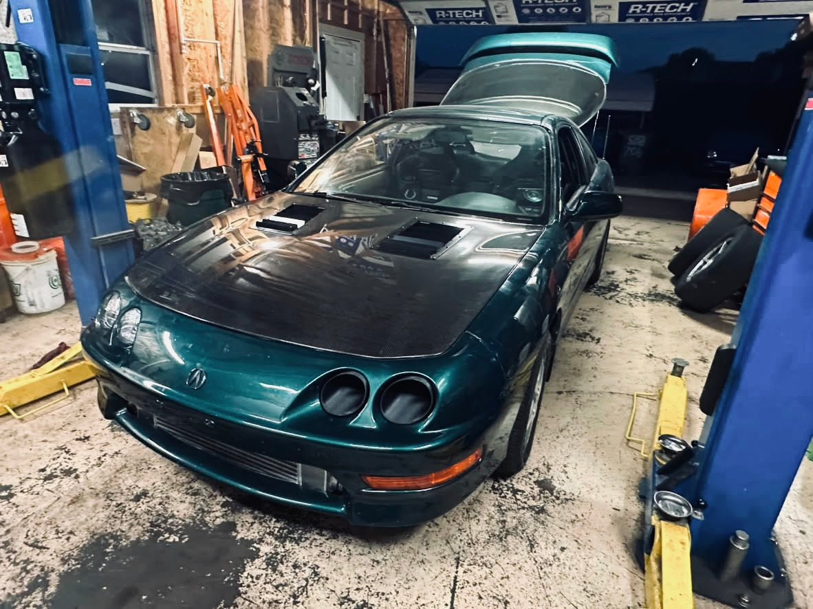 Acura Integra Headlight Delete