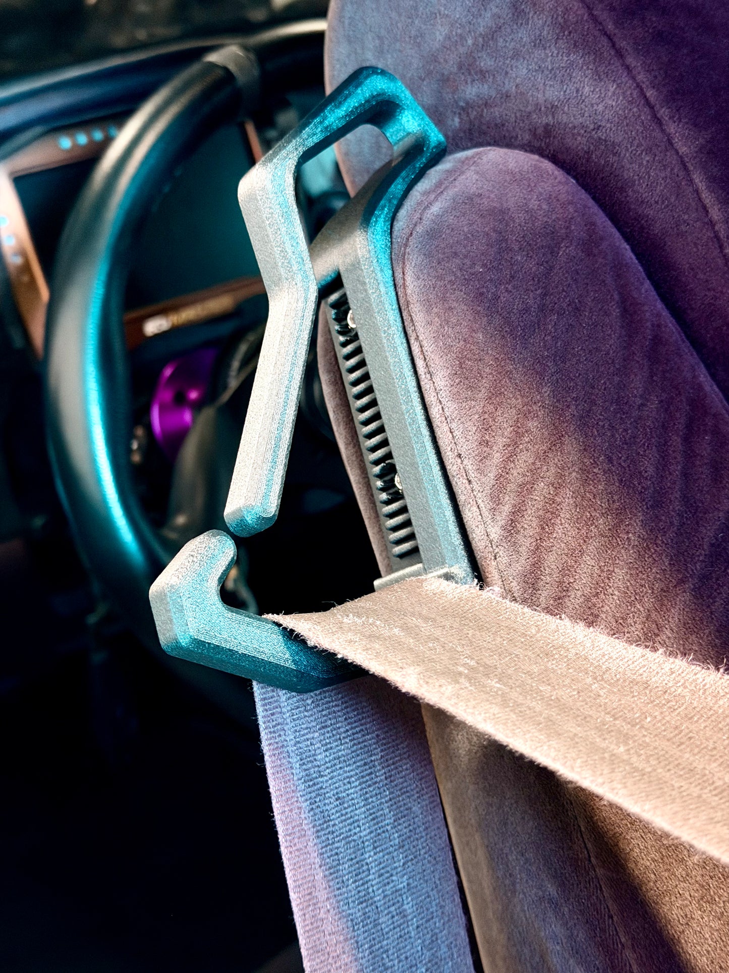 A70 Supra seatbelt guide
