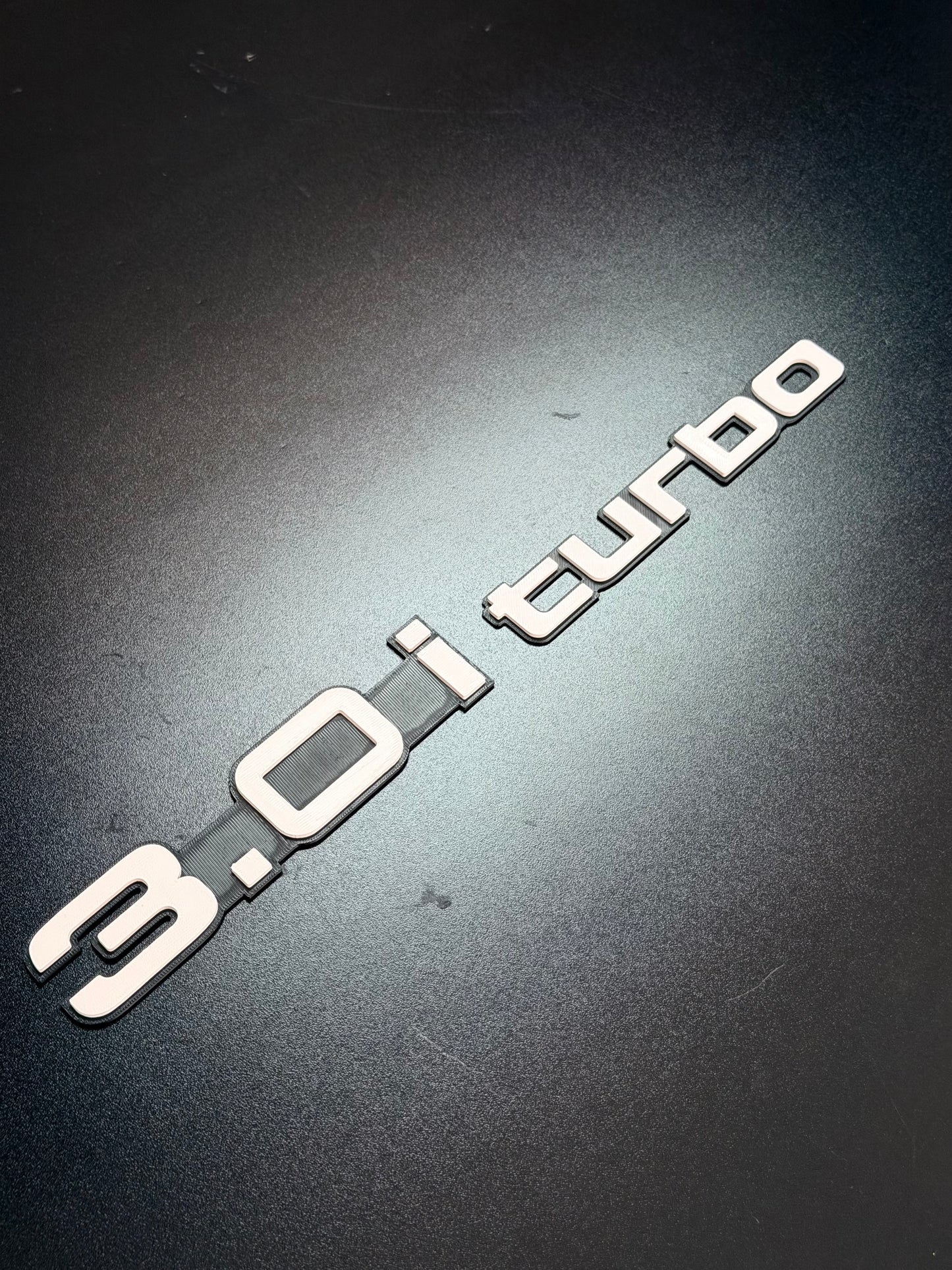 A70 Toyota Supra Rear Quarter 3.0 I Turbo/VVTi Emblem