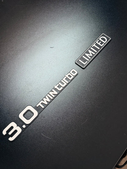 A70 Toyota Supra Rear Quarter [2.5,3.0 Twin Turbo R/Litmited] emblem