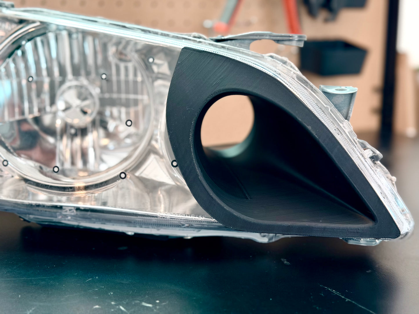 Lexus IS300/Toyota Altezza Headlight High Beam Air Ram