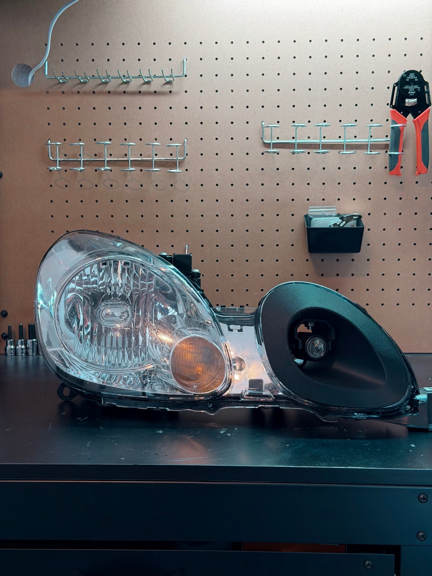 Lexus 2nd Gen GS300 / GS400 / GS430, Toyota Aristo Headlight High Beam Air Ram(With LED Projector)