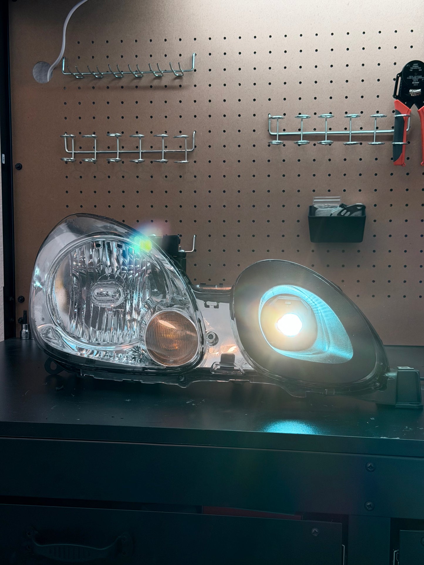 Lexus 2nd Gen GS300 / GS400 / GS430, Toyota Aristo Headlight High Beam Air Ram(With LED Projector)