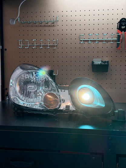 Lexus 2nd Gen GS300 / GS400 / GS430, Toyota Aristo Headlight High Beam Air Ram(With LED Projector)