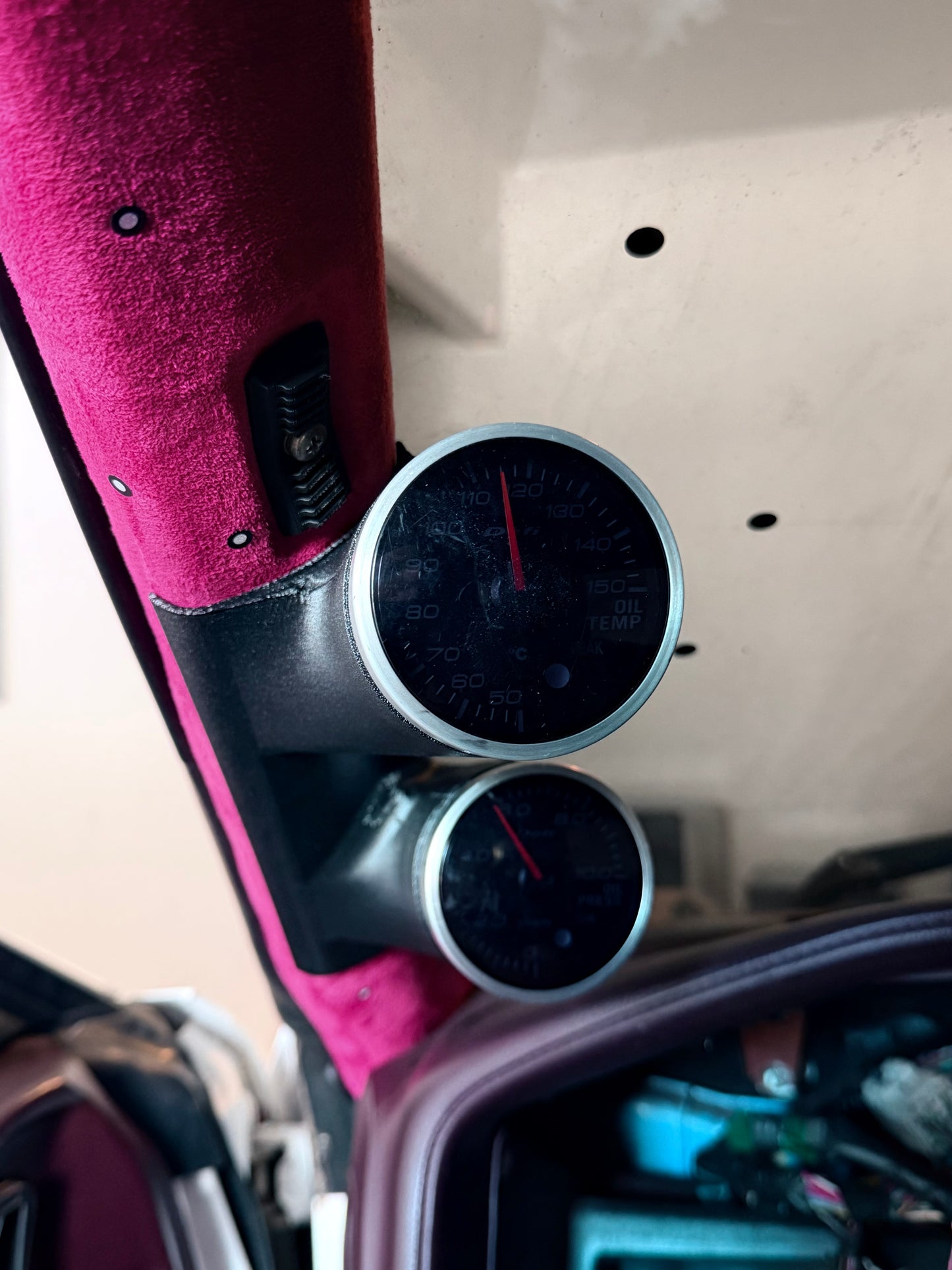 A70 Toyota supra A pillar Gauge Pod