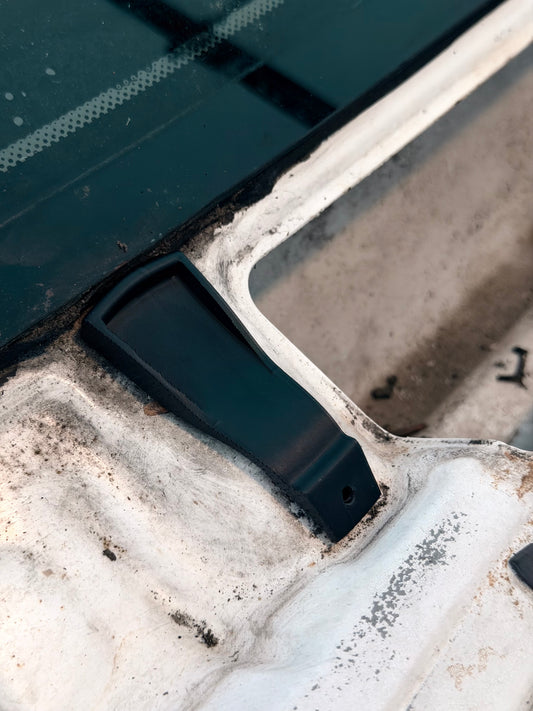 A70 Toyota Supra front Windshield Cowl Mounting Tap