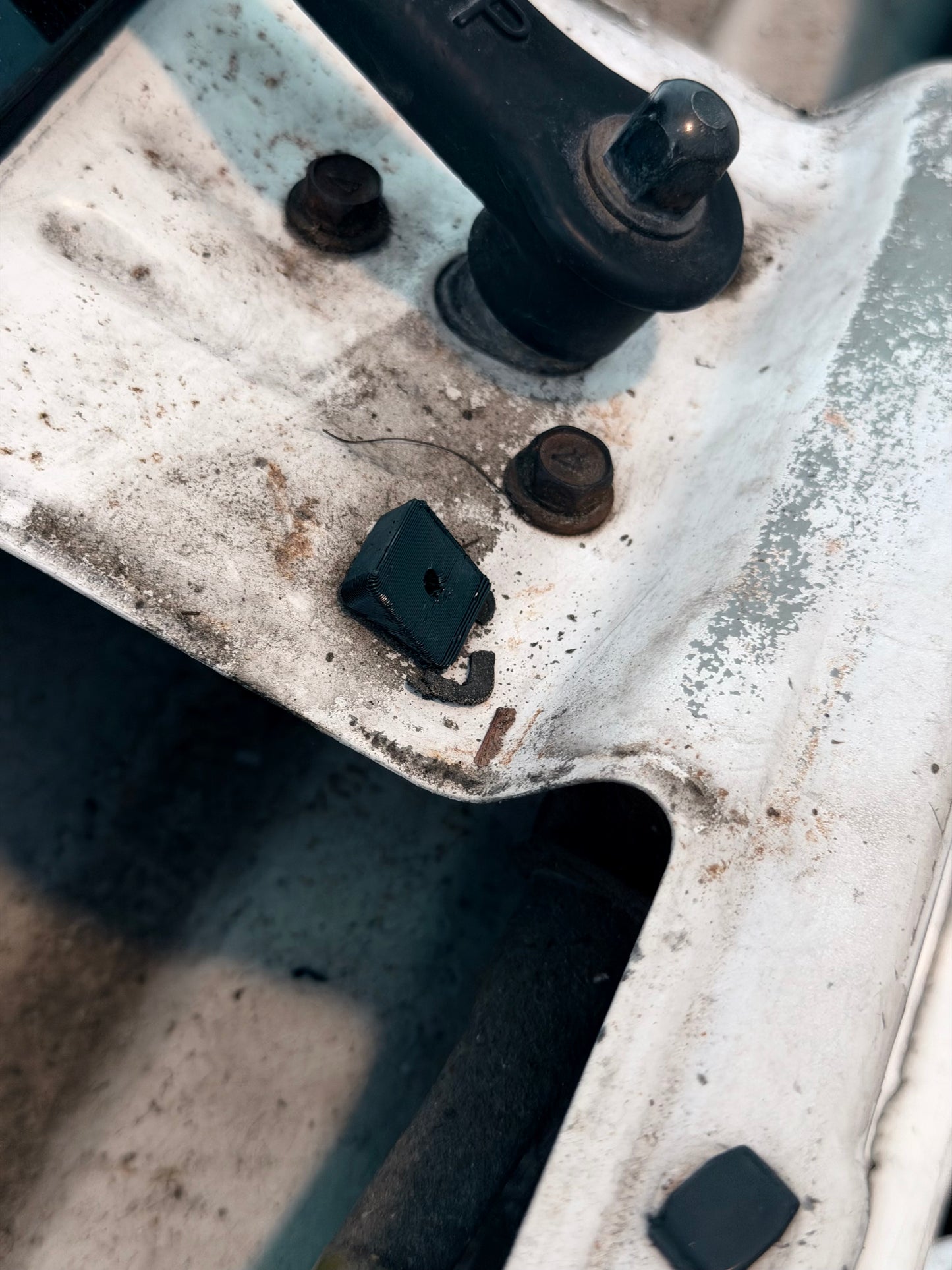A70 Toyota Supra front Windshield Cowl mounting tap