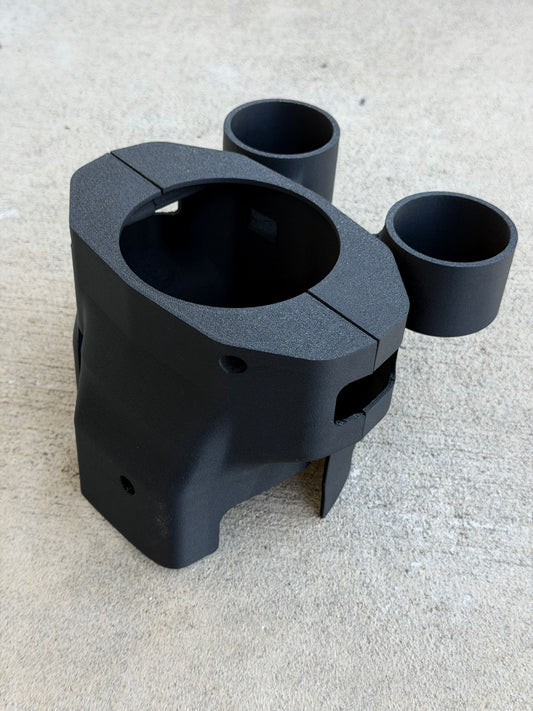 A70 Toyota Supra Dual Gauge Pod Steering Column Cover (1986–1989)