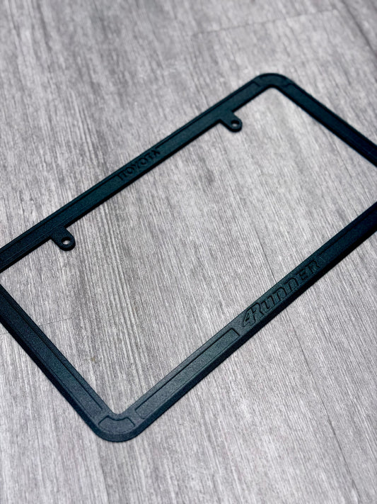 Toyota 4Runner License Plate Frame