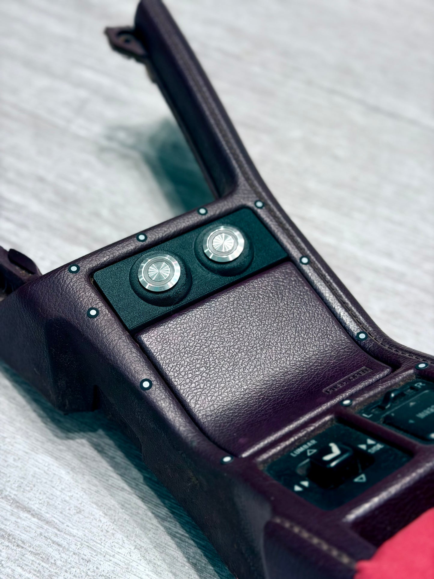 A70 Toyota Supra TEMS Delete LED Switch Panel