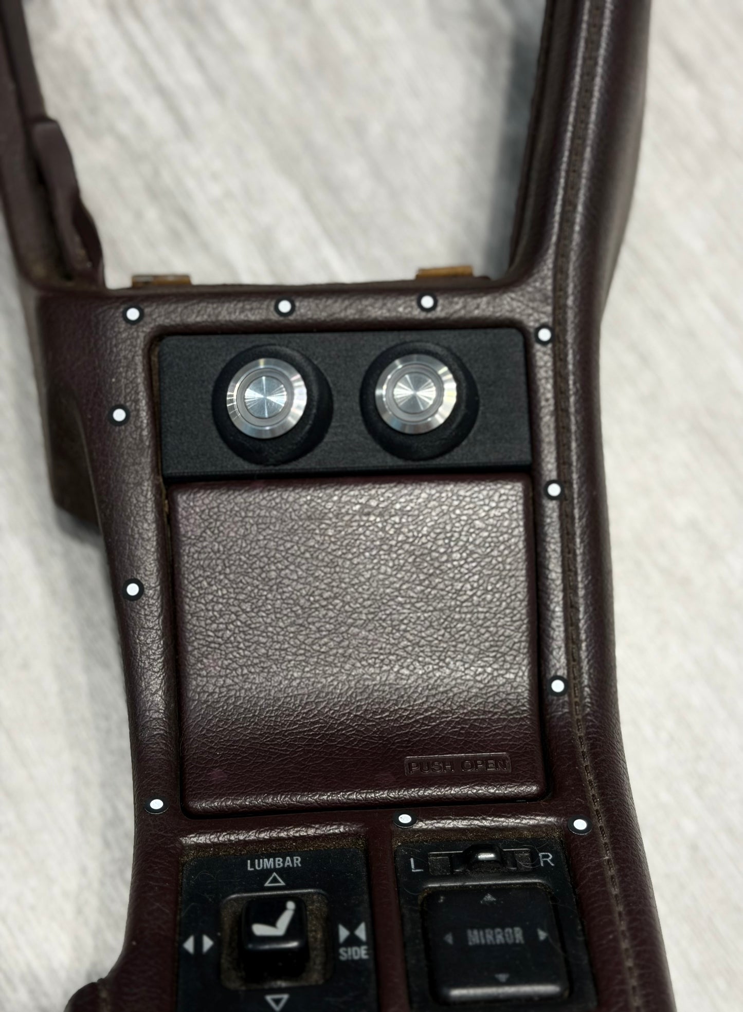 A70 Toyota Supra TEMS Delete LED Switch Panel