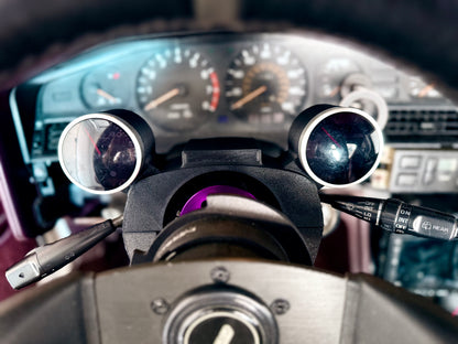 A70 Toyota Supra Dual Gauge Pod Steering Column Cover (1989–1992)