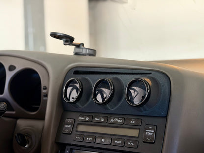 Lexus GS300 / GS400 / GS430 & Toyota Aristo Center Dash Air Vent Gauge Pod