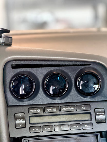 Lexus GS300 / GS400 / GS430 & Toyota Aristo Center Dash Air Vent Gauge Pod