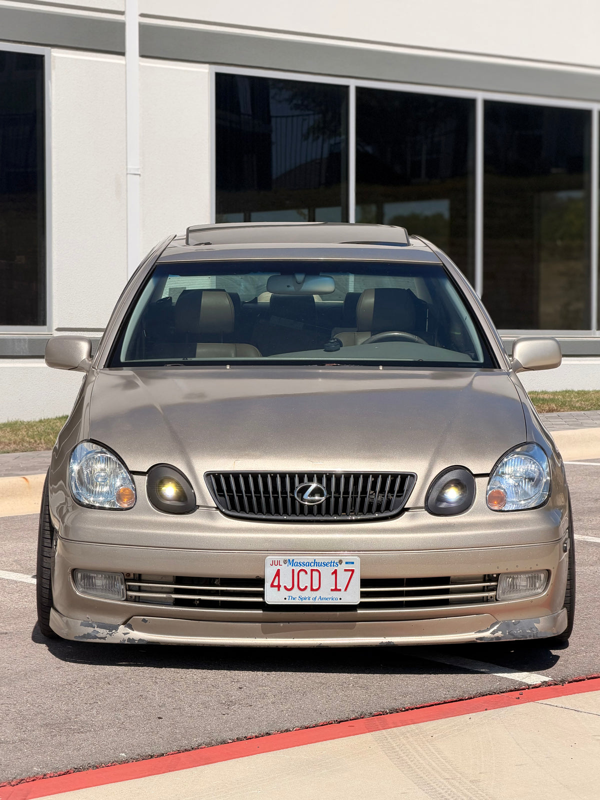 Lexus 2nd Gen GS300 / GS400 / GS430, Toyota Aristo Headlight High Beam Air Ram(With LED Projector)