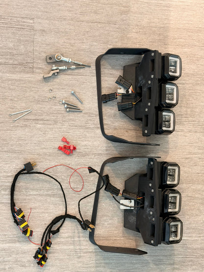 MK3 Toyota Supra "Sleepy" Square LED Headlight Kit