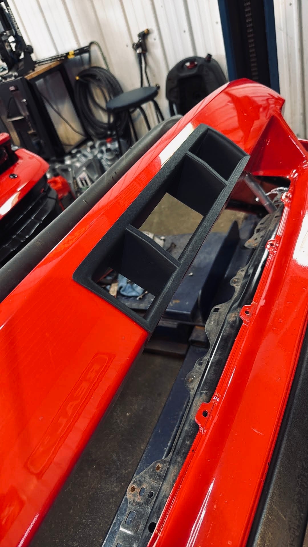 A70 Toyota Supra Front License Plate Air Duct (86 - 88)