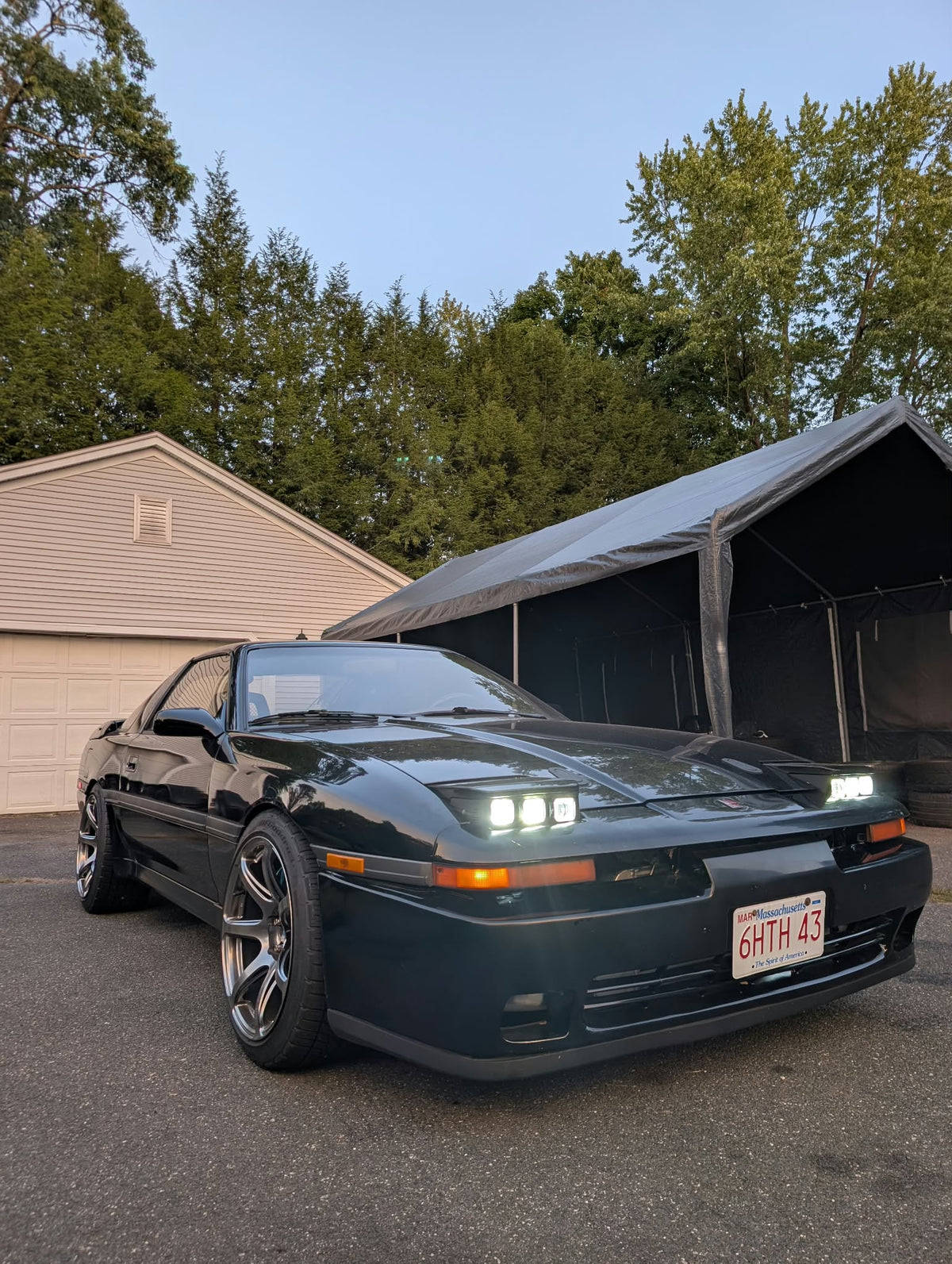 MK3 Toyota Supra "Sleepy" Square LED Headlight Kit